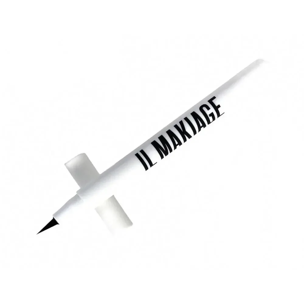 Il Makiage Black Card Waterproof Liquid Eyeliner, Black, 0.05 Fl Oz